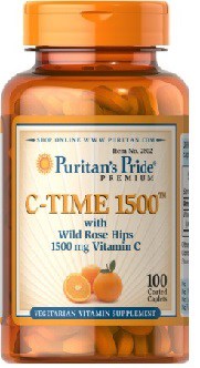 Vitamin C-1500 mg avec Rose Hips